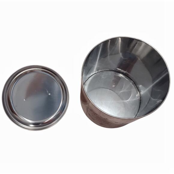 Copper Canister Home Decor Storage Container with Lid Kitchen Bathroom Trashcan - Picture 5 of 10